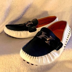Men's Slip On Loafers Blue / White 8